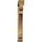 Ekena Millwork Olympic Traditional Rough Sawn Bracket w/ Offset Brace, Western Red Cedar, 6"W x 46"D x 46"H BKT0604X46X46OLY01RWR - alternate 2